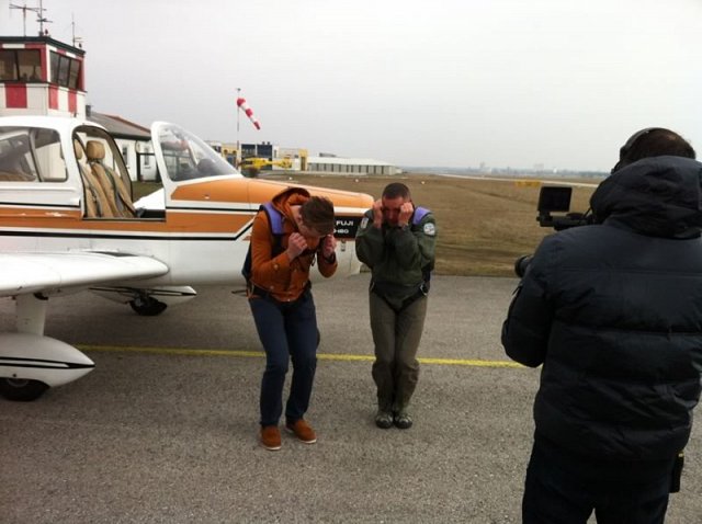 Motorflugunion Klosterneuburg, Spark 7 Härtetest 2, Stefan Schwarz, Martina Janesch, LOAN, FUJI, D-EITT