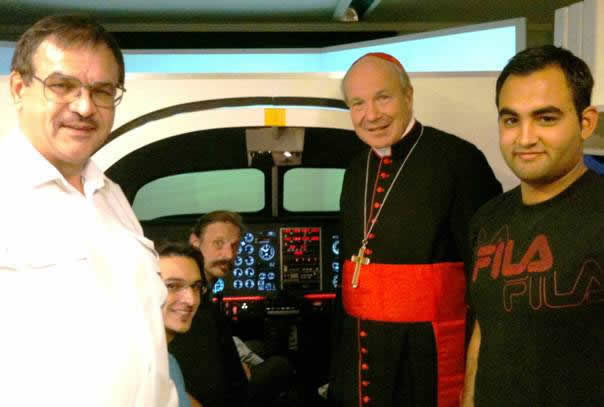 Kardinal Schönborn bei der MFU