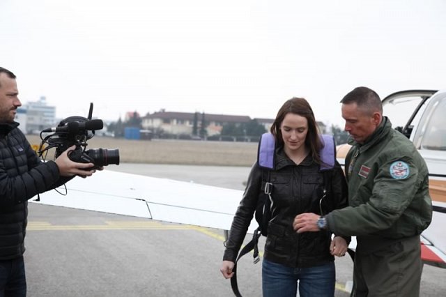 Motorflugunion Klosterneuburg, Spark 7 Härtetest 2, Stefan Schwarz, Martina Janesch, LOAN, FUJI, D-EITT