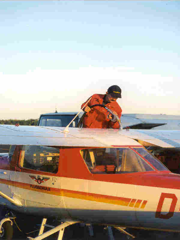 Motorflugunion Klosterneuburg, Nachtsichtflugausbildung, N-VFR Kurs in Maribor 2000