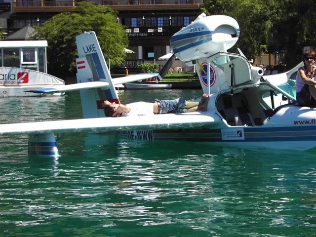 Motorflugunion Klosterneuburg, Scalaria Air Challenge, Lake LA4-200EP, OE-WWW