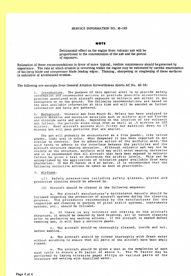 MOTORFLUGUNION: Flugrisiko bei Vulkanasche Eyjafjallajokull Vulkan Motorflugunion Klosterneuburg Gefahr Asche Verglasung Flugzuegabsturz